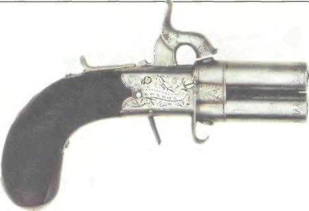 Великобритания: пистолет РЕВОЛЬВЕРНЫЙ ПИНЧЕСА - фото, описание, характеристики, история