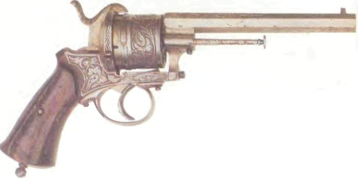 Германия: револьвер ШПИЛЕЧНЫЙ - фото, описание, характеристики, история