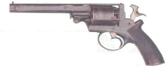 Револьвер ДРАГУН БОМОНТА-АДАМСА калибра .490, Великобритания - фото, описание, характеристики