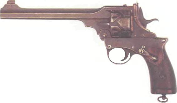 Великобритания: револьвер АВТОМАТИЧЕСКИЙ ВЕБЛЕЙ-ФОСБЕРИ - фото, описание, характеристики, история